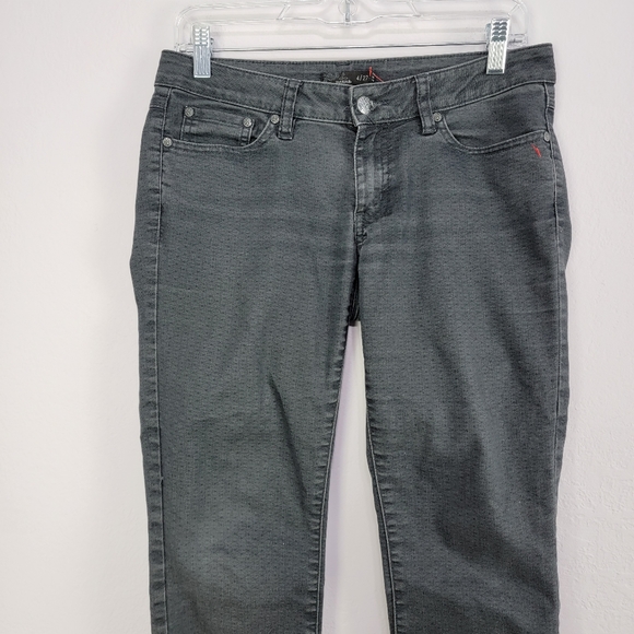 Prana Kara Organic Cotton Blend Crop Gray Size 4/27 - Picture 8 of 16